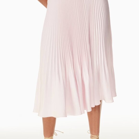 Wilfred Twirl Satin Pleated Skirt – Size XS-S - Picture 4 of 4